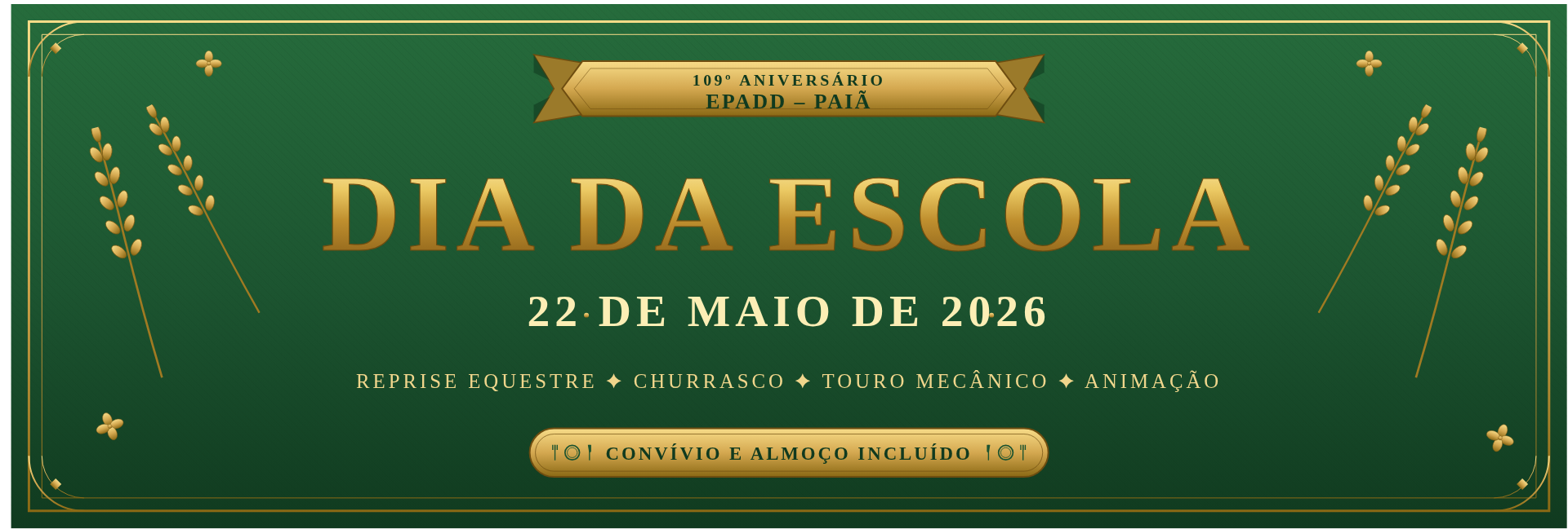 107º Aniversário da EPADD